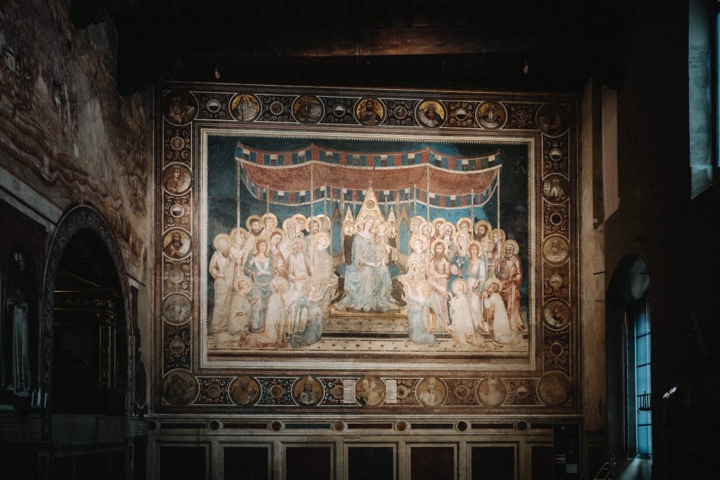 Maestà di Simone Martini, Palazzo Pubblico Siena